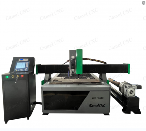 CA-1530 4 Axis Plasma Cutting Machine With Drilling Head