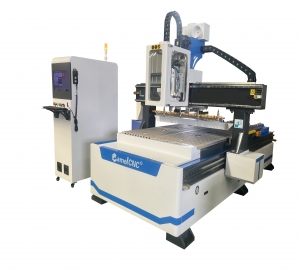Seven advantages of in-line automatic tool change CNC engraving machine